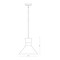 Z-Lite Soriano 1 Light Pendant, Matte Black 728P13-MB-BN - alternate 8